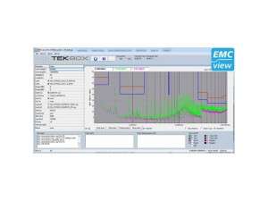 Oprogramowanie EMCView dla komputerów PC do wstępnego testowania zgodności  EMC View PRO