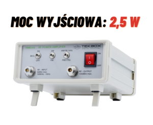 TBMDA5 modulowany szerokopasmowy wzmacniacz  mocy TEKBOX