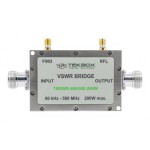 TBSWR-60K500 Wysokiej mocy Mostek VSWR 50Ω 60kHz - 500MHz, 200W Tekbox