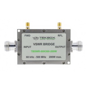 TBSWR-60K500 Wysokiej mocy Mostek VSWR 50Ω 60kHz - 500MHz, 200W Tekbox