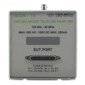 TBISN-T4 Dwie zbalansowane pary ISN TEKBOX