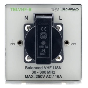 TBLVHF-B Sieć stabilizacji impedancji linii symetrycznej VHF TEKBOX