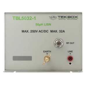 TEKBOX TBL5032-1 – sieć stabilizacji impedancji linii (LISN) 50 µH – CISPR 16